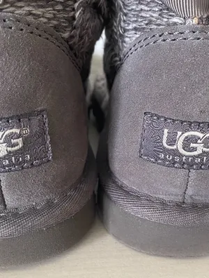 UGG Australia Isla Cable Knot Grey Bootie Sweater Boots Women’s Sz 6 thumbnail 8