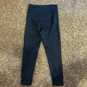 Girlfriend Collective Navy Blue Leggings Small thumbnail 6