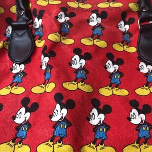 Disney Mickey Mouse Tote Bag Large Red thumbnail 2