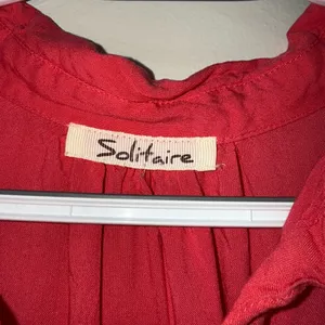 Solitaire boho oversized embroidered blouse  thumbnail 7