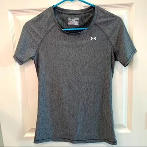 Under Armour for heat gear short sleeve top gray‎ thumbnail 1