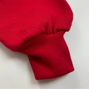 Vintage Giorgio Beverly‎ Hills Sweatshirt Red Collar Top Embroidered Preppy 80s thumbnail 10