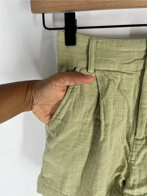 Billabong Tailor Made High Rise Shorts Avocado Green XS thumbnail 3