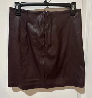 ASOS Faux Leather Skirt Mini thumbnail 1