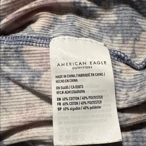 American Eagle floral tank top thumbnail 3