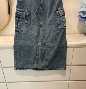 Denim cargo skirt Blue thumbnail 5