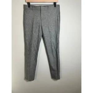 Banana Republic Sloan Slim Ankle Gray Stretch Dress‎ Pants 4 Business Casual thumbnail 2