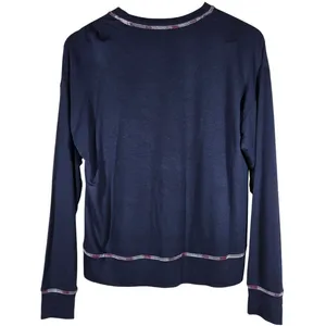 Peloton‎ Gifting 2021 Sleepover Sweatshirt Navy Blue Women's Size S thumbnail 2