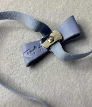 Blue bow headband thumbnail 2