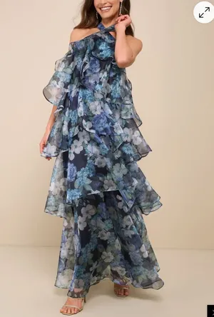 Lulus Dress Maxi thumbnail 1