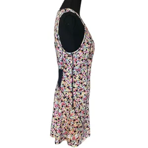 Athleta Floral Court Dress Petite Medium Sleeveless Active Tennis Golf thumbnail 6