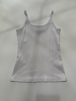 Eadinve white tank top size medium thumbnail 7