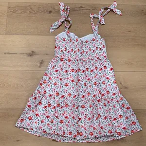 Red Dress Boutique Floral Mini Dress - Red and White thumbnail 7
