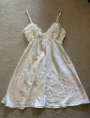 Flora Mini Slip Dress thumbnail 1