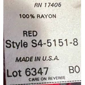Roaman's Vintage Women's‎ Gray White Red Layered Short Sleeve Dress thumbnail 4