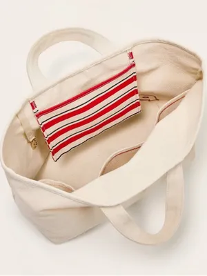 Parke x target large canvas tote bag new nwt thumbnail 3
