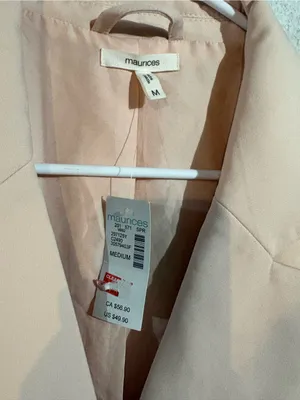 Maurices Premia Double Breasted Blazer | Size: Medium thumbnail 4