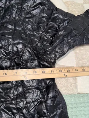 The North Face Women's Black Thermoball Quilted Packable Puffer Jacket size XL thumbnail 2