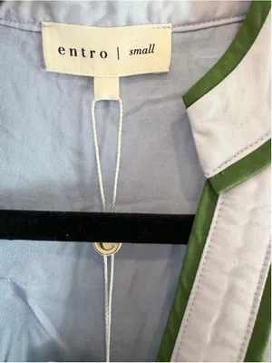 Entro Floral Print Mini Dress in Baby Blue Size S thumbnail 6