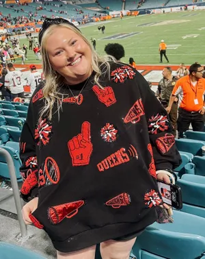 Queen of Sparkles Gameday Sweatshirt thumbnail 1
