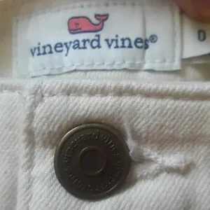 Vineyard Vines VV 0 Off White Denim Jeans Skinny v6x thumbnail 2