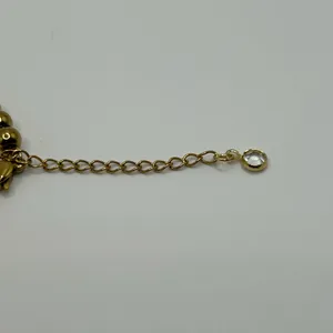 Goldie 18K Solid Yellow Gold Plated Beaded Bracelet Women High Quality 7"-8" Adjustable thumbnail 4