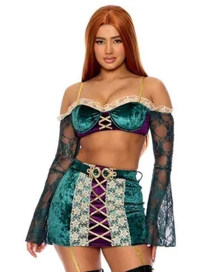 NEW Forplay Sexy Spell on You Hocus Pocus Costume Size Small Medium thumbnail 1