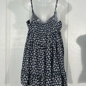 ROWA Navy Floral Spaghetti Strap Babydoll Dress Size XL NWT thumbnail 6