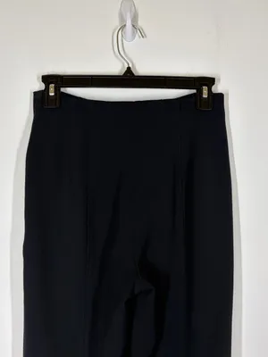 Anthropologie Black Pleated Trouser Pants Size US 0 thumbnail 8