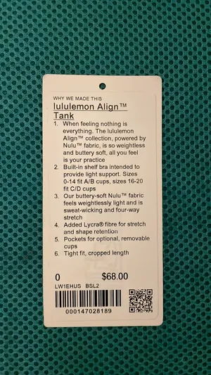 Lululemon Tank Tops thumbnail 3