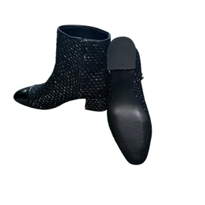 Steve Madden NEW Eiffel Bootie (Women) 8M, BLACK MULTI thumbnail 11