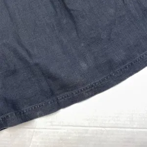 J. Jill Black Linen Boxy Shacket thumbnail 2