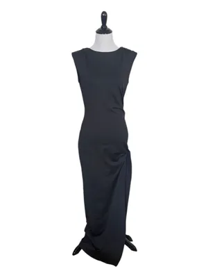 NWT 4th + Reckless Verity Dress - Sleeveless Thigh Split Maxi Dress Black Size M thumbnail 4