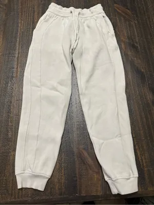 lululemon athletica  Cream Drawstring Joggers thumbnail 1