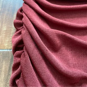 Lucy in the Sky Ruched Halter Dress in Rust Orange Size S thumbnail 6