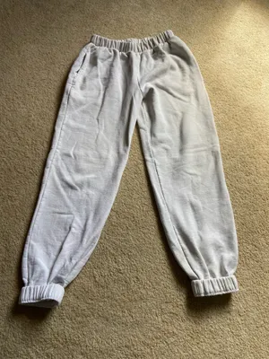 White Brandy Melville Sweatpants thumbnail 1