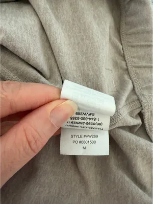 Vuori Halo Relaxed Half Zip Pullover Oyster Heather Size Medium Sporty Neutral thumbnail 5