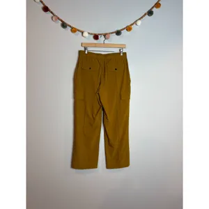 Athleta Vienna Cargo Pants in mustard gold thumbnail 7