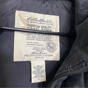 NEW Eddie Bauer Quilted Puffer Goose Down Lodge Vest size M Medium NWT thumbnail 8
