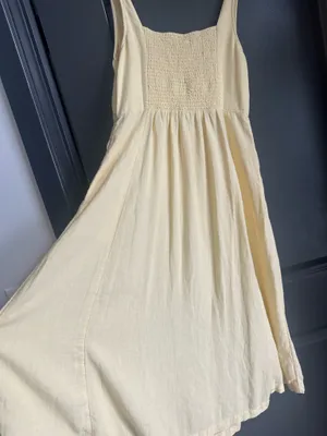 Yellow Dress Old Navy butter yellow thumbnail 5