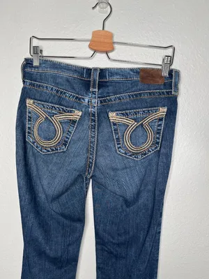 Big Star Maddie Embroidered back pocket Bootcut Jeans Womens Size 26R thumbnail 7