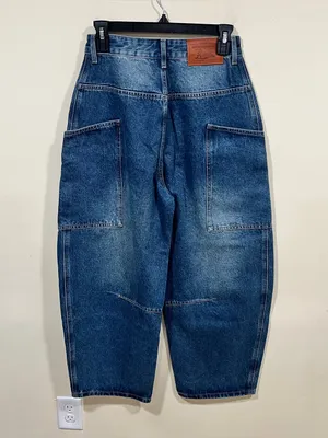 AELFRIC EDEN BAGGY BARREL JEANS women’s size 26 ballon jeans denim thumbnail 7