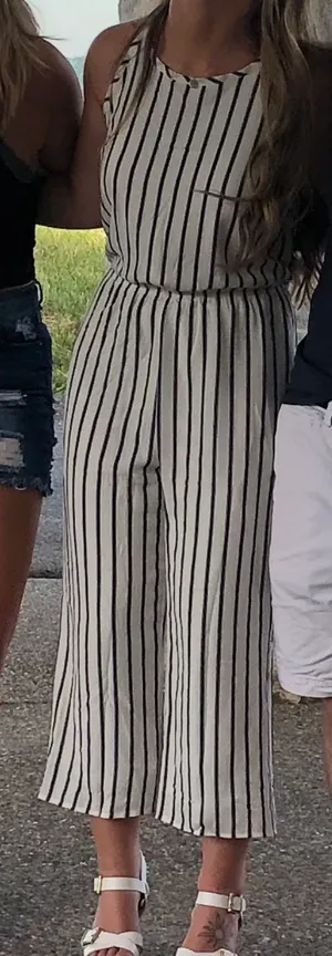Striped Jumpsuit thumbnail 4