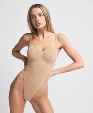 Skims Seamless Sculpt Thong Bodysuit thumbnail 1