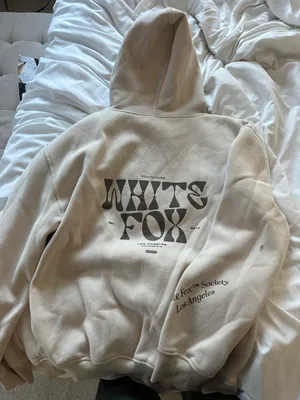 White Fox Hoodie thumbnail 2