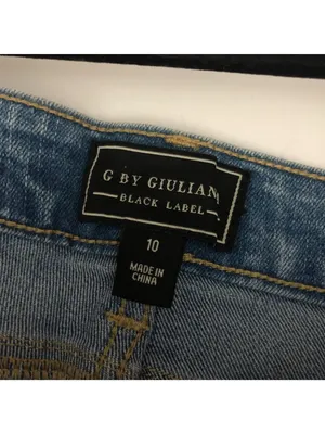 G by Giuliana Black Label Womens Wide Leg Jeans Ombre Size 10 High Rise thumbnail 3