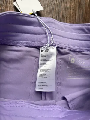 NWT FIGS Women’s Lavender Dew Purple Zamora Jogger Scrub Pants - Size XXS thumbnail 4