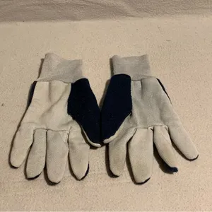 Dallas Cowboys Utility Gloves Dark Blue and Gray Size Fits Most Team Logo thumbnail 3