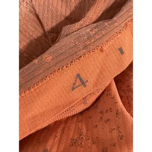 Lululemon Swiftly Tech Long Sleeve 2.0 Race Distorted Noise‎ Orange Size 4 thumbnail 6