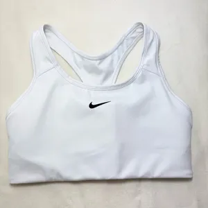 Nike Women's‎ Classic White Sports Bra Size S thumbnail 1
